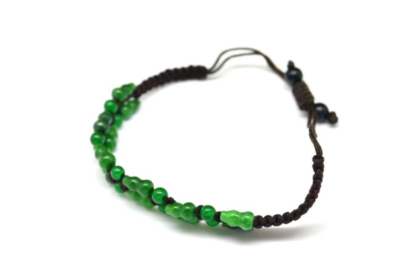 Kleines Jade Armband 12 Wu Lou 5