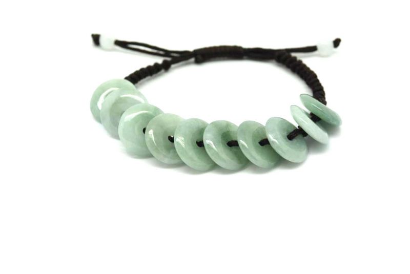 Kleines Jade Armband Bi Scheiben 3