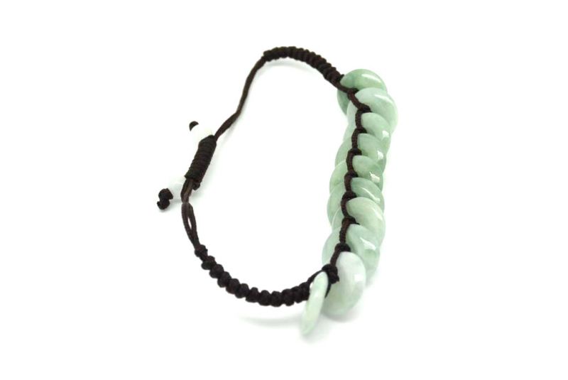 Kleines Jade Armband Bi Scheiben 5