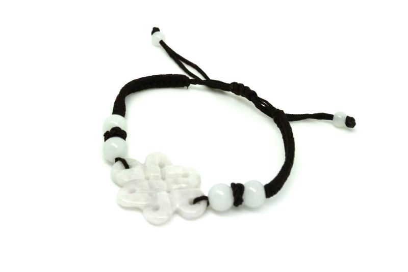 Kleines Jade Armband Endlosknoten 4