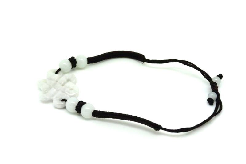 Kleines Jade Armband Endlosknoten 5