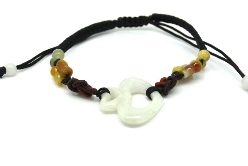 Kleines Jade Armband Herz Liebe 2