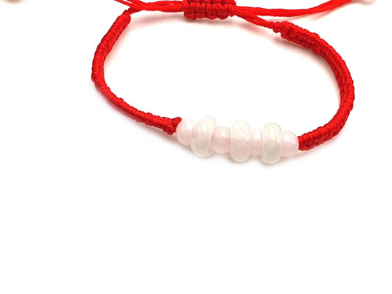 Kleines Jade Armband Scheiben und Jadeperlen 2