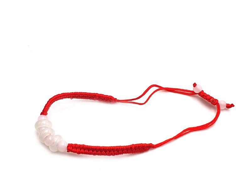 Kleines Jade Armband Scheiben und Jadeperlen 3