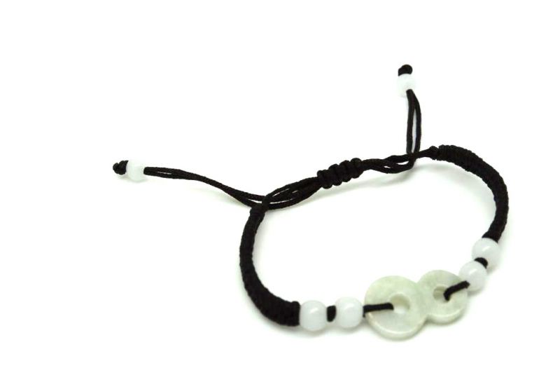 Kleines Jade Armband Unendlichkeit 3