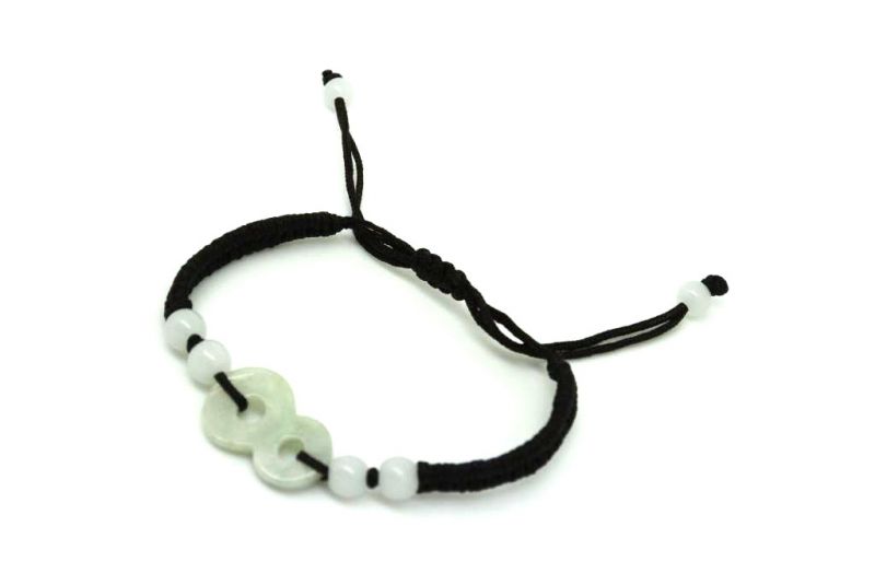 Kleines Jade Armband Unendlichkeit 4