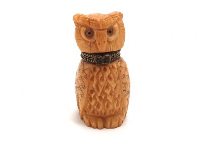 Knochen box Eulen