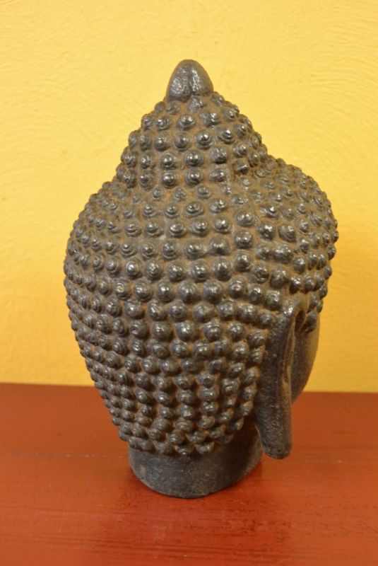 Kopf Buddha Metall 4