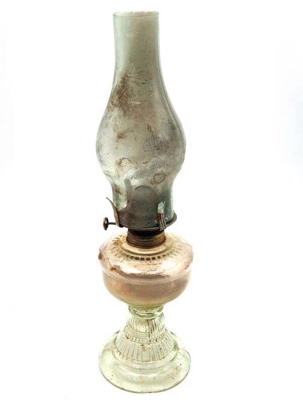 Lámpara de queroseno china antigua 2 1