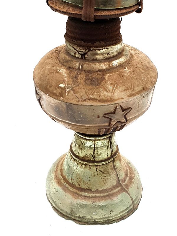 Lámpara de queroseno china antigua - Revolución cultural 4