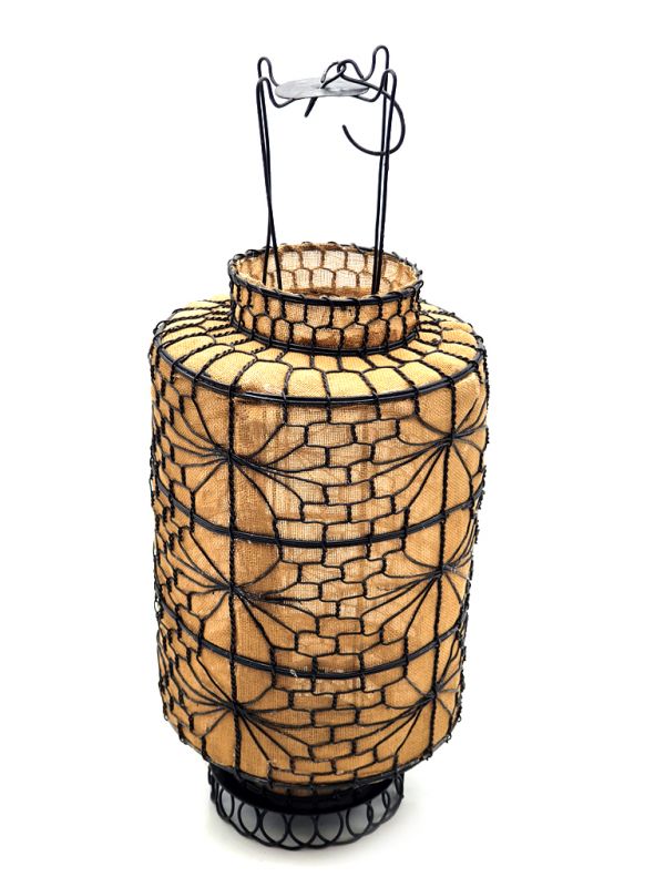 Lanterne Chinoise à Suspendre - Beige/Naturelle - 37x17cm 1