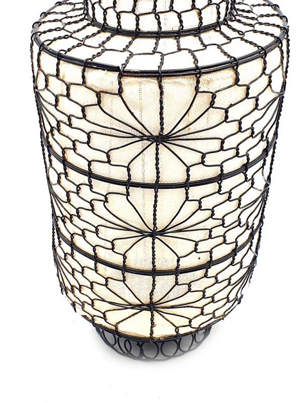 Lanterne Chinoise à Suspendre - Blanche - 37x17 cm 3