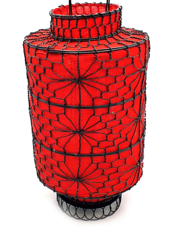 Lanterne Chinoise à Suspendre - Rouge - 37x17cm 2