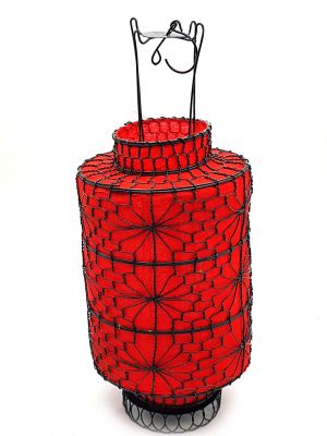 Lanterne Chinoise à Suspendre - Rouge - 37x17cm