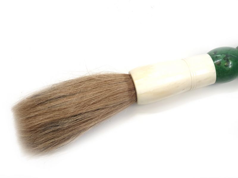 Large chinese Calligraphy Brush - Green 2