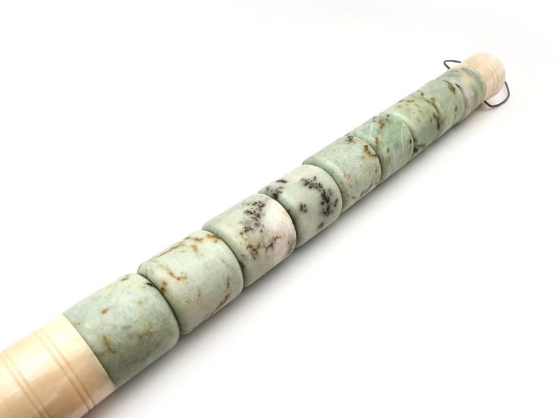 Large chinese Calligraphy Brush - Jade green 3