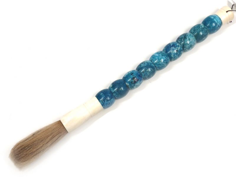 Large chinese Calligraphy Brush - Sky blue 1