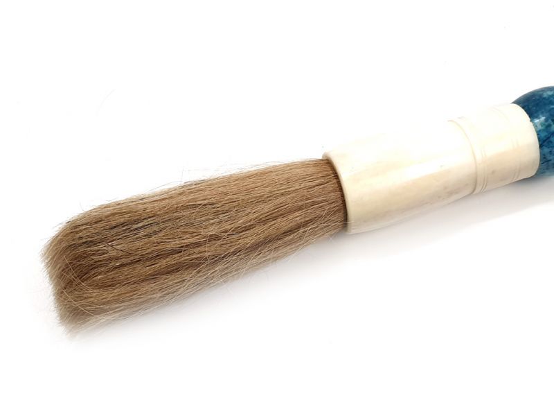 Large chinese Calligraphy Brush - Sky blue 2