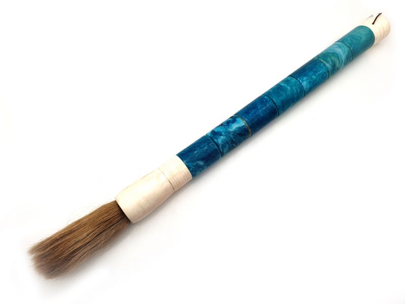 Large chinese Calligraphy Brush - Sky blue 1