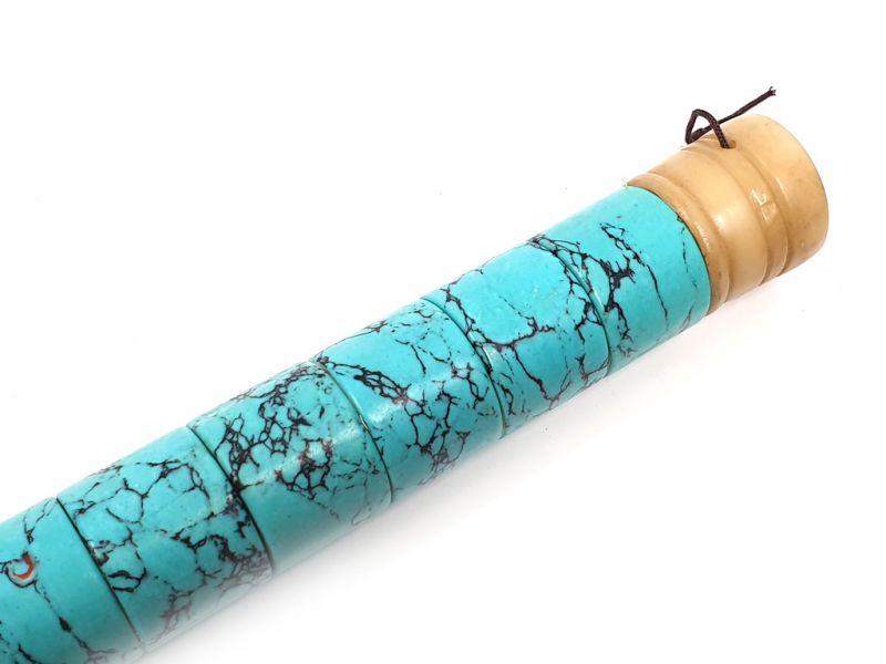 Large chinese Calligraphy Brush - Turquoise 3