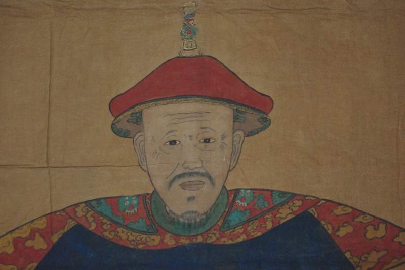 Large Chinese emperor dignitaries ancestor 4