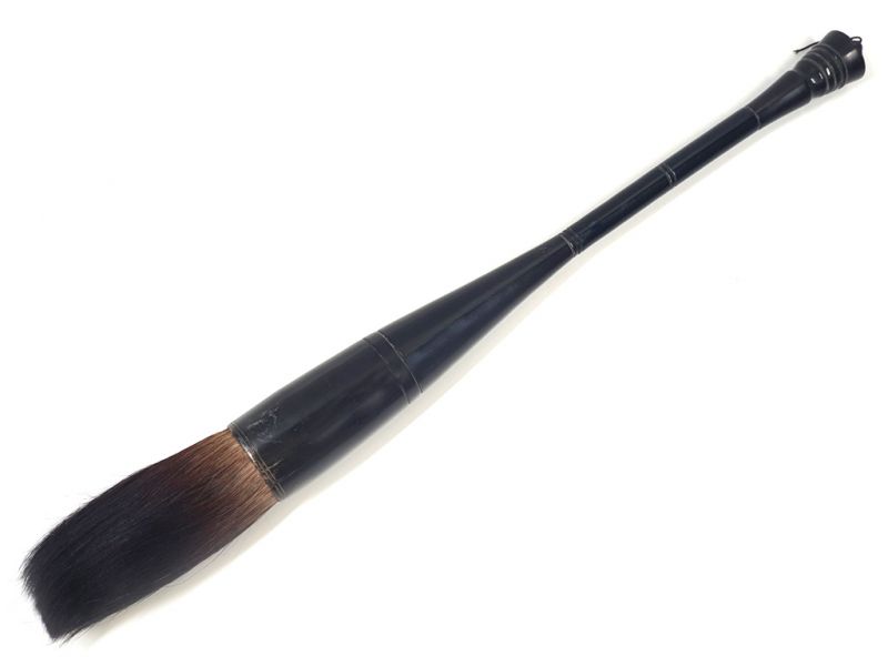 Large Chinese Modern Brush 100% Horn Black 1