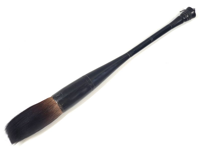 Click thumbnail to enlarge and hover over the picture to zoom Large Chinese Modern Brush 100% Horn Black 1