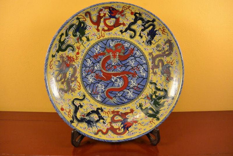 Large Chinese Plate 1