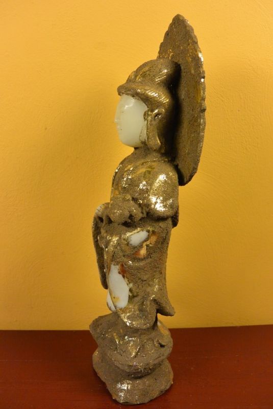 Large Jade Statues Asian Buddhism 5