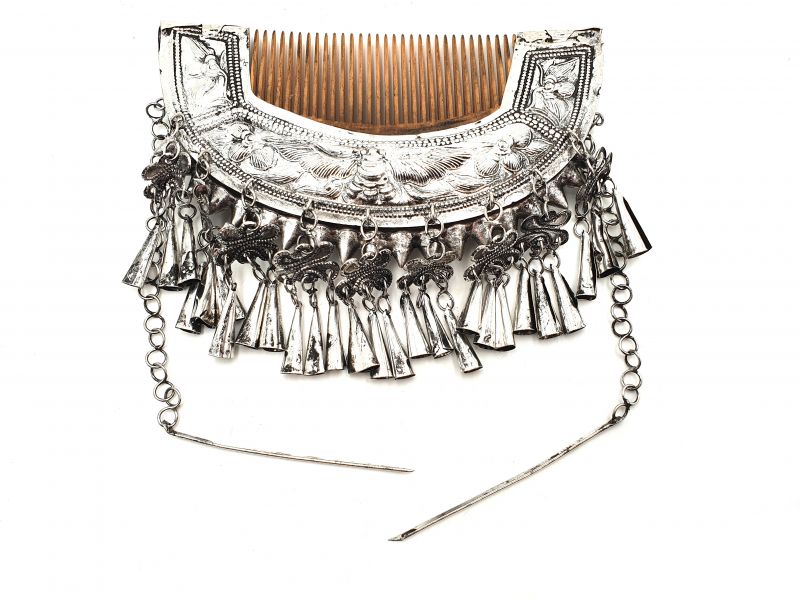 Large Tribal Decoration Jewelry Comb hair 1