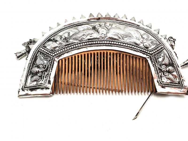 Large Tribal Decoration Jewelry Comb hair 4