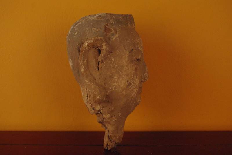 Leiter der chinesische Buddha Kopf 4