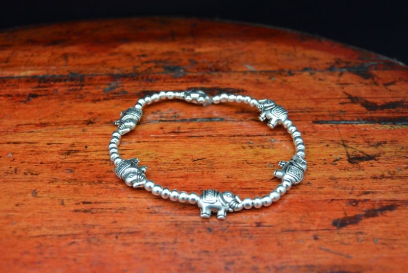 Little Chinese Ethnic Bracelet Elephants 5