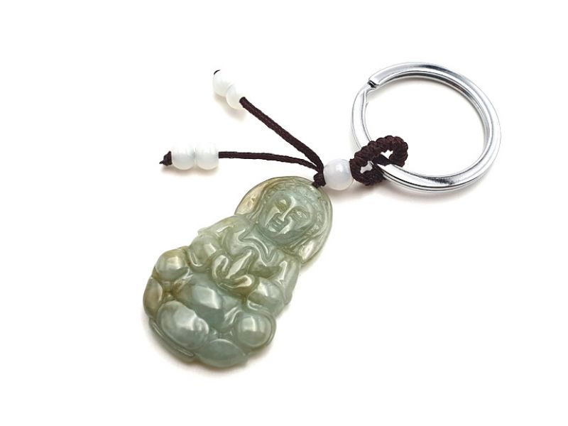 Llaveros de jade Guan Yin 1
