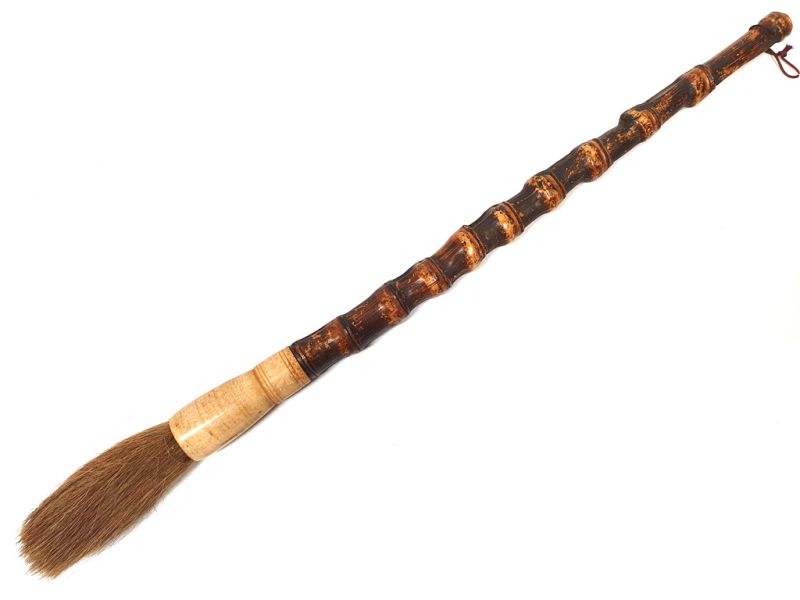 Long Chinese Bamboo Brush 1