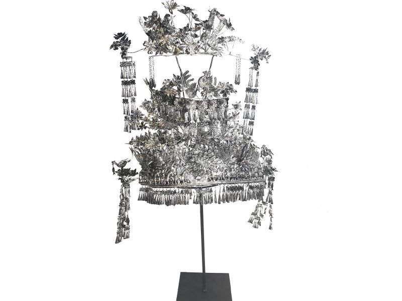 Majestätischer ethnischer Kopfschmuck - Miao-Minderheit - Würdiger Kopfschmuck 2