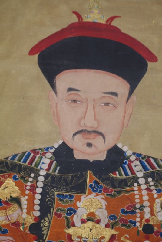 Majestic Chinese ancestors painting Emperor Qing 4