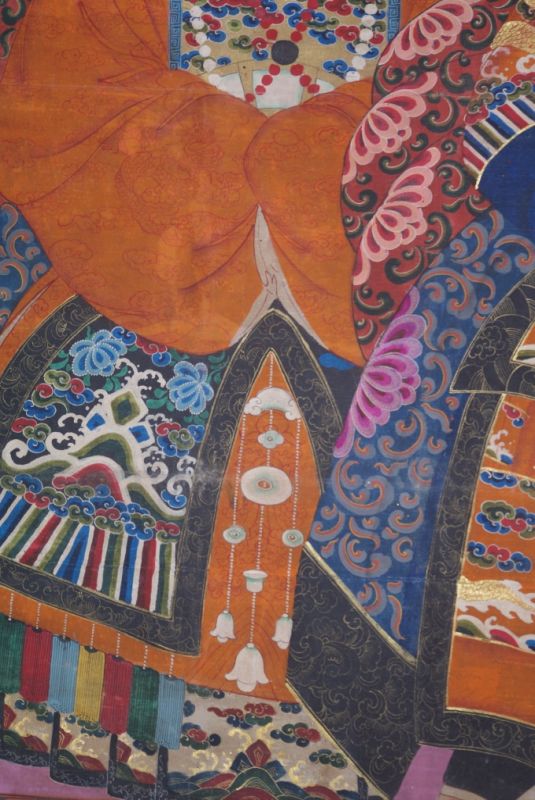 Majestic Chinese ancestors painting Emperor Qing 5