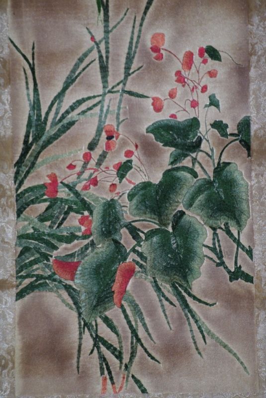 Malerei und Stickerei auf Papier Schmetterling 3