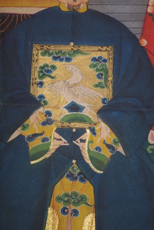 Malereien chinesischer Familie 02 Personen Qing Dynastie 5