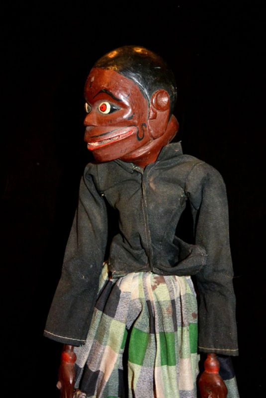 Marioneta Indonesia Wayang Golek Hanuman - Mono guerrero 2