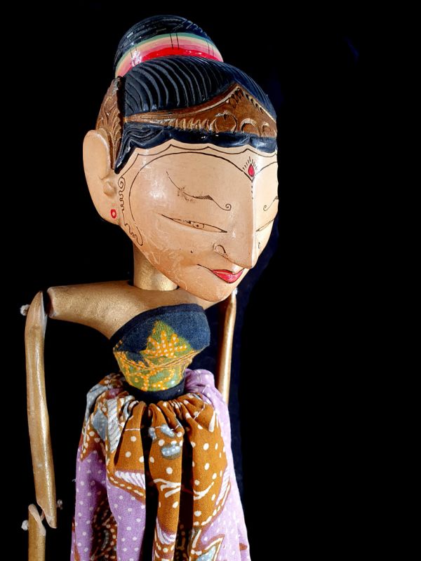 Marioneta Indonesia Wayang Golek Mujer 2 2