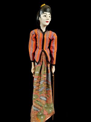 Marioneta Indonesia Wayang Golek princesa indonesia 2