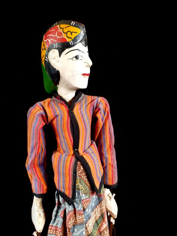 Marioneta Indonesia Wayang Golek príncipe indonesio 2