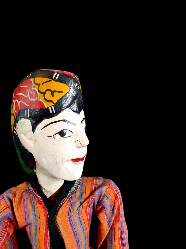 Marioneta Indonesia Wayang Golek príncipe indonesio 4