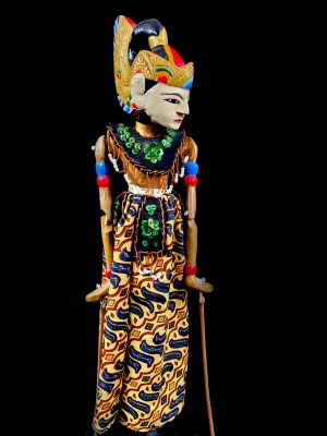 Marionnette Indonésienne Wayang Golek Arimbi