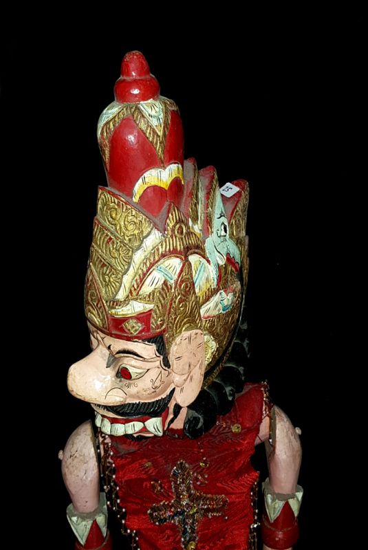Marionnette Indonésienne Wayang Golek Indra 3