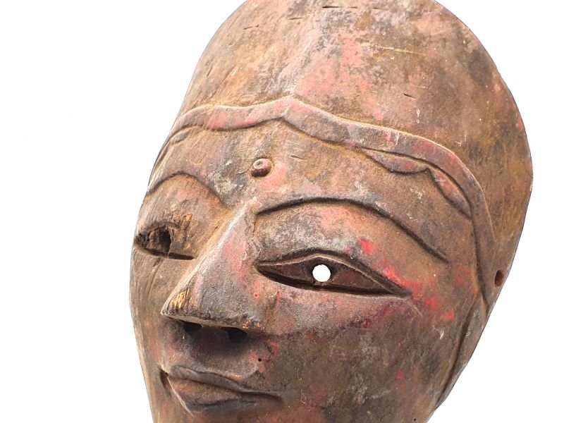 Máscara de madera - Indonesia - Antigua máscara de Java 2