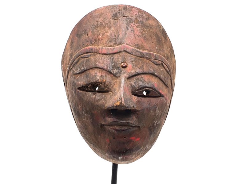 Máscara de madera - Indonesia - Antigua máscara de Java 3