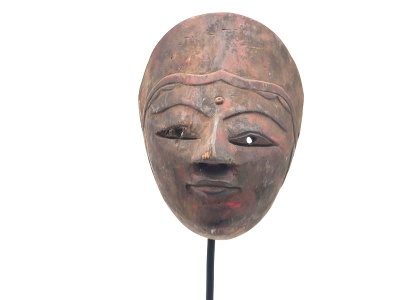Máscara de madera - Indonesia - Antigua máscara de Java 5